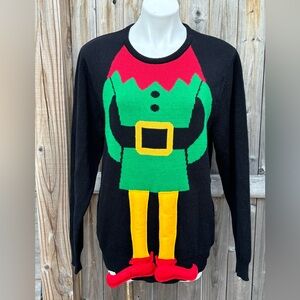 ROUTE 66 3D Christmas Elf Sweater